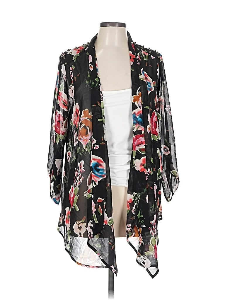 Pre-owned Bke Kimono In Black
