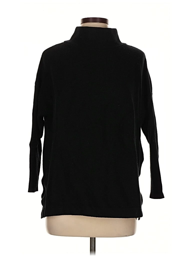 Pre-owned Lillusory Turtleneck Sweater In Black