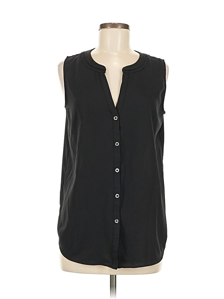 UNBRANDED Pre-owned Sleeveless Blouse In Black