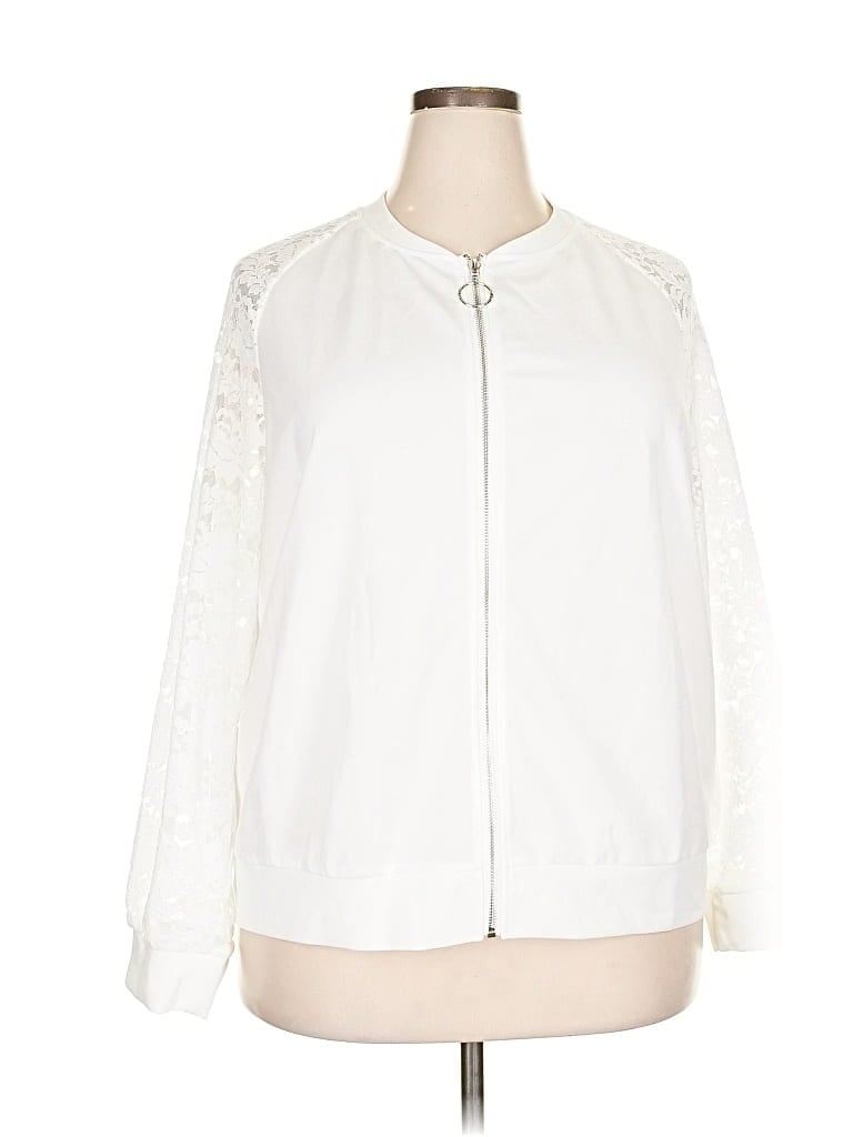 Pre-owned Unbranded Jacket In White