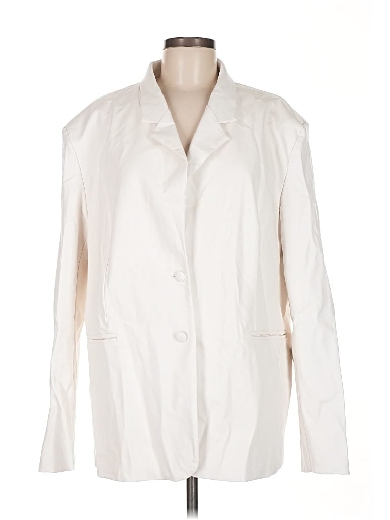 Edikted Blazer Jacket In White