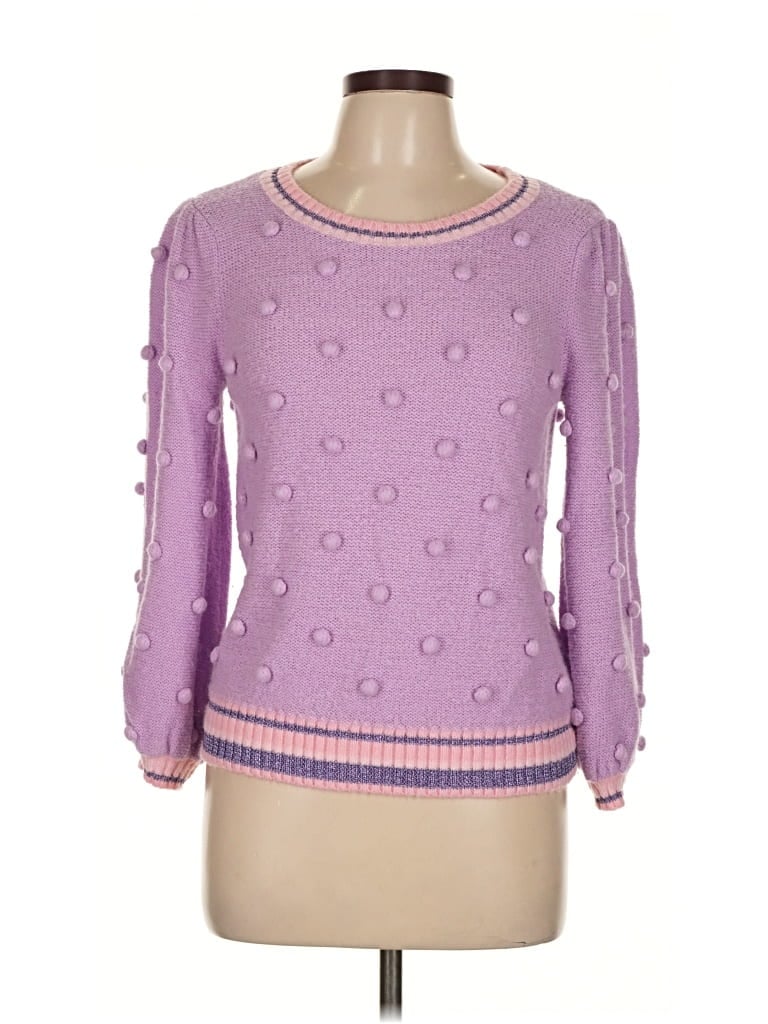 Pre-owned Lilly Pulitzer Pullover Sweater In Purple