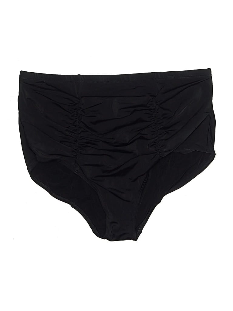 Pre-owned Torrid Swimsuit Bottoms In Black