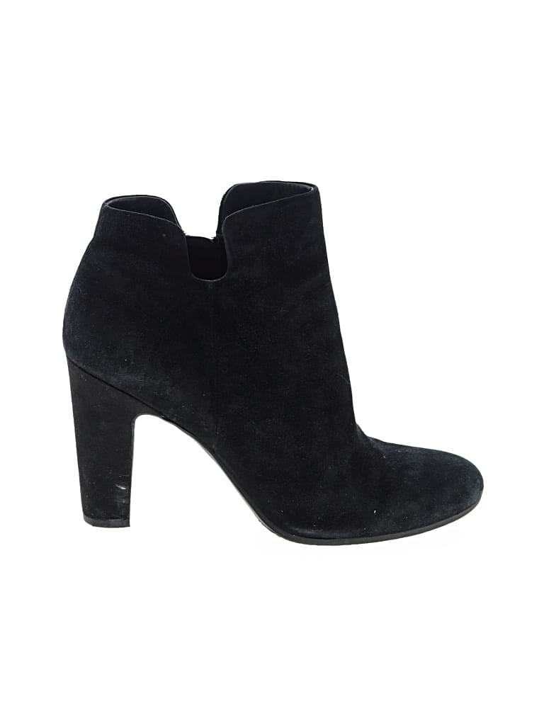Pre-owned Sam Edelman Ankle Boots In Black