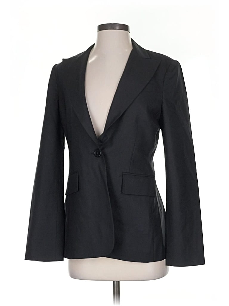 Pre-owned Bcbgmaxazria Blazer Jacket In Black