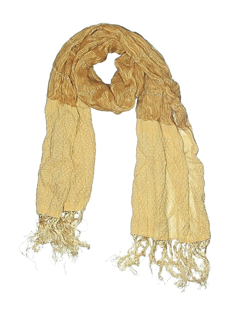 Pre-owned Unbranded Scarf In Orange