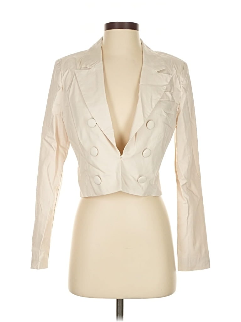 7 FOR ALL MANKIND Pre-owned Blazer Jacket In White