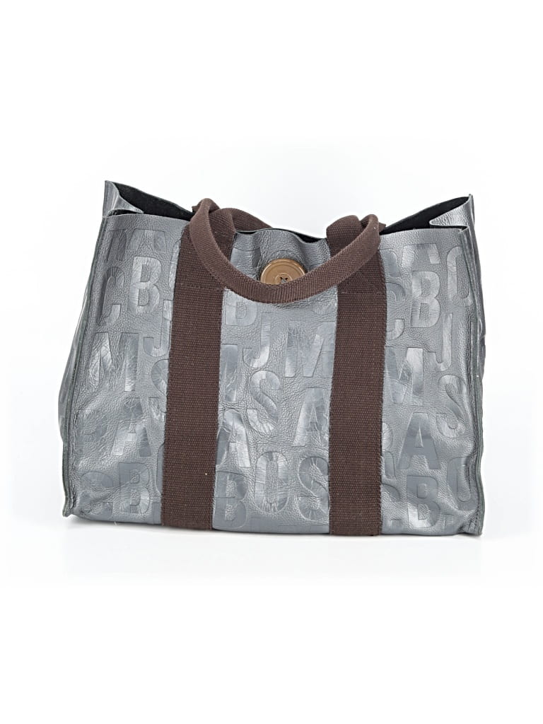 MARC BY MARC JACOBS Pre-owned Leather Tote Bag In Gray