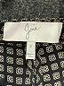 Joie 100% Silk Houndstooth Gold Silk Pants Size 2 - photo 7