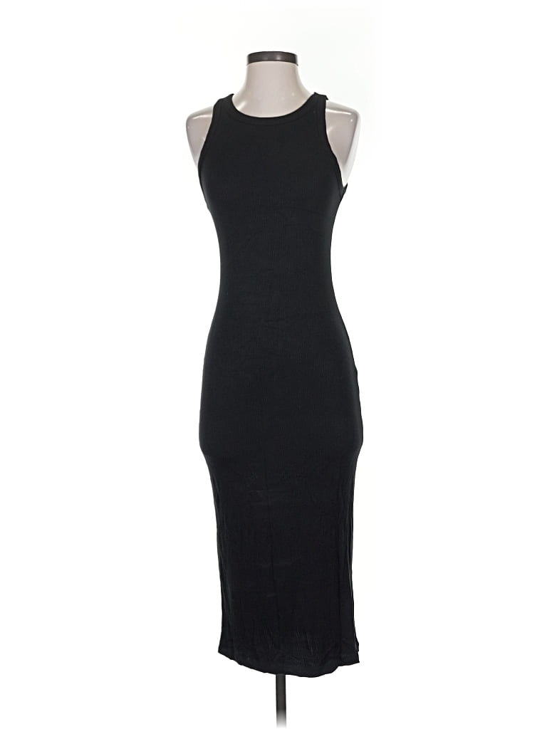 Pre-owned H&m Cocktail Dress In Black