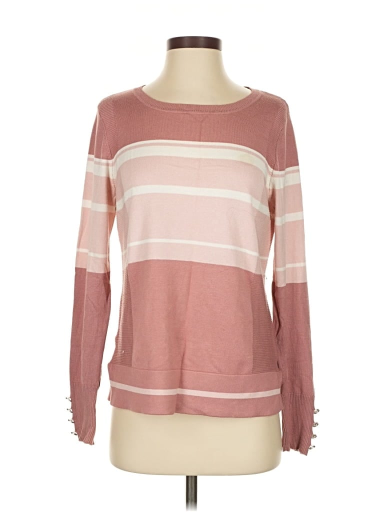 Pre-owned Lety & Me Pullover Sweater In Pink