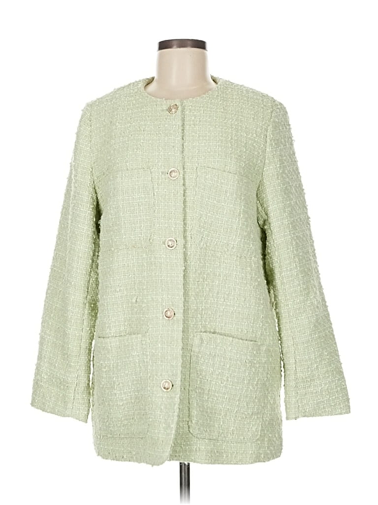 H&M Pre-owned Coat In Green
