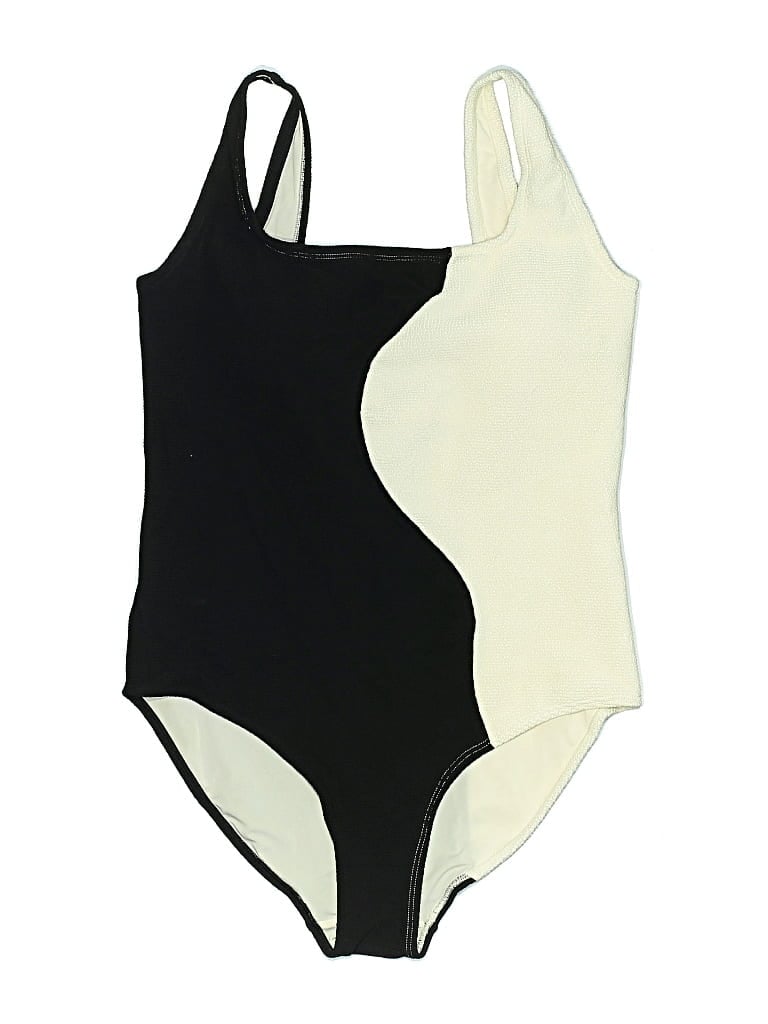 Pre-owned Paris Atelier & Other Stories One Piece Swimsuit In White