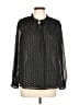 Old Navy Polka Dots Black Long Sleeve Blouse Size L - photo 1