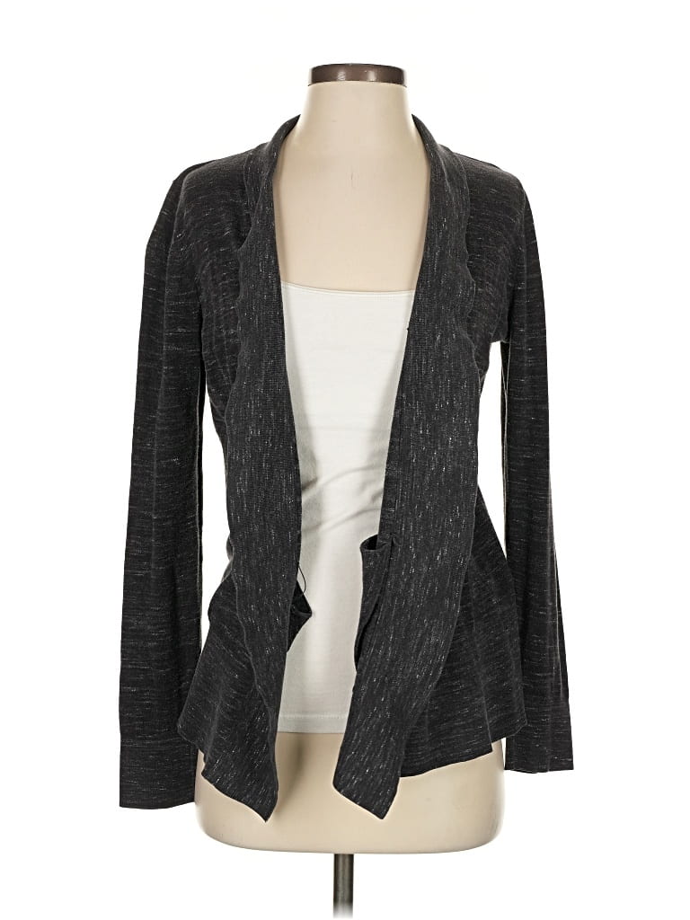 LOU & GREY Pre-owned Cardigan Sweater In Gray