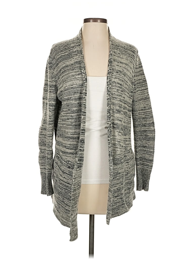 BANANA REPUBLIC Pre-owned Wool Cardigan Sweater In Gray