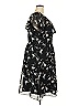 City Chic 100% Polyester Print Black Casual Dress Size 20 - photo 4