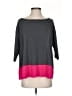 Bailey 44 Color Block Gray Pullover Sweater Size S - photo 1