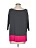 Bailey 44 Color Block Gray Pullover Sweater Size S - photo 2
