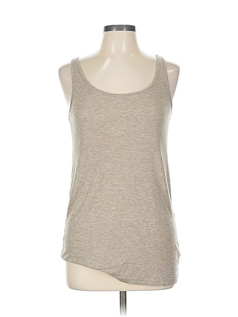Pre-owned Mossimo Tank Top Gray Strapless Neckline Tops