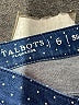 Flawless Polka Dots Blue Jeans Size 6 - photo 7