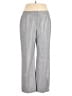Evan Picone 100% Polyester Chevron-herringbone Gray Casual Pants Size 16 - photo 1