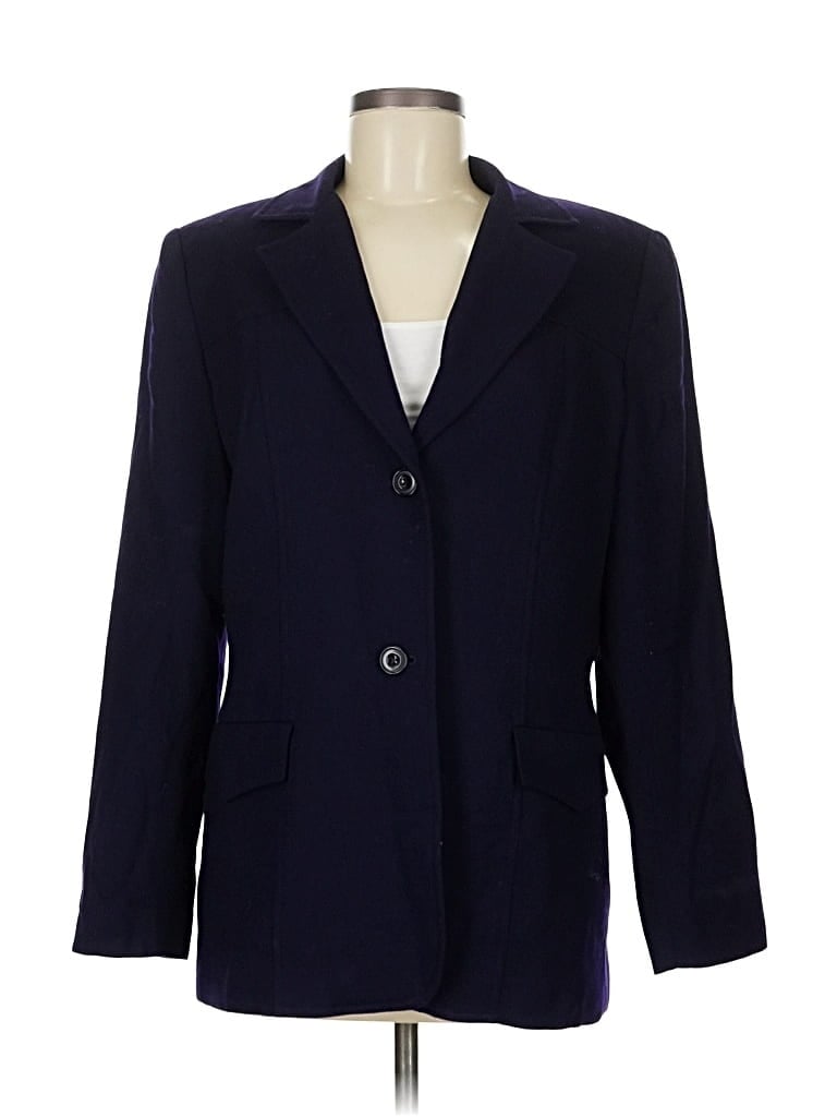 GIANNI Pre-owned Wool Blazer Jacket In Blue