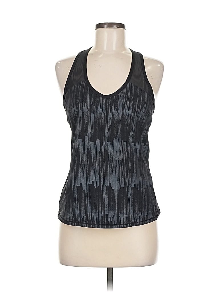 Pre-owned Lululemon Athletica Active Tank Top In Black
