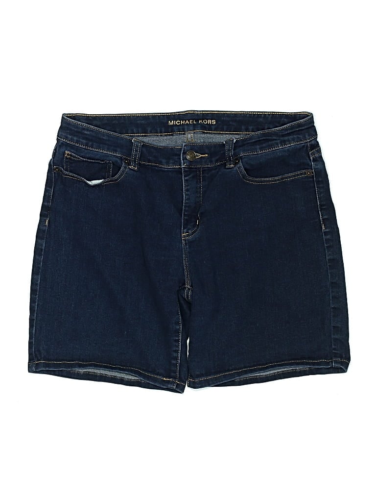 Pre-owned Michael Michael Kors Denim Shorts In Blue