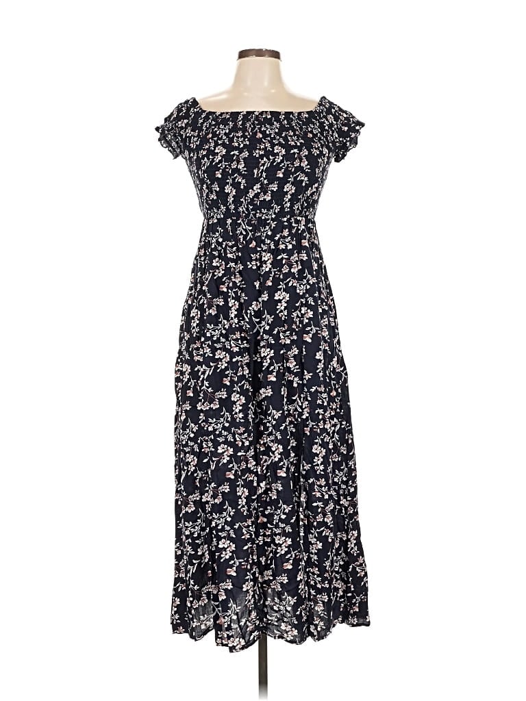 Pre-owned Unbranded Casual Dress In Blue