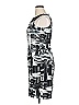 AB Studio Graphic Gray Cocktail Dress Size 14 - photo 5