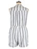 Kelly Renee Stripes Gray Romper Size XL - photo 2