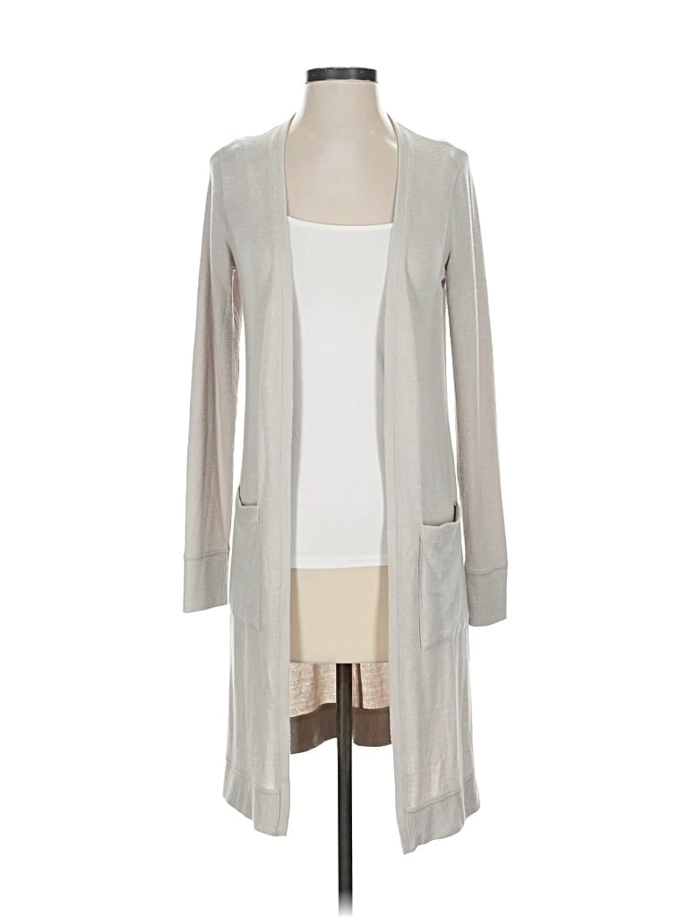 ABERCROMBIE & FITCH Pre-owned Cardigan Sweater In Gray