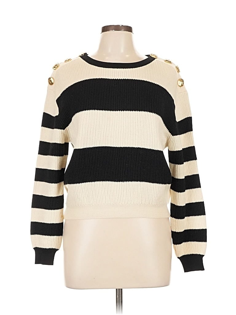 Pre-owned Boutique Moschino Wool Pullover Sweater In Black