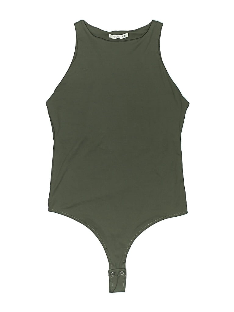 Pre-owned Reoria Bodysuit In Green