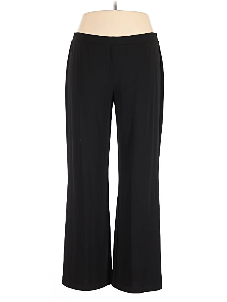 Pre-owned Chico's Dress Pants In Black