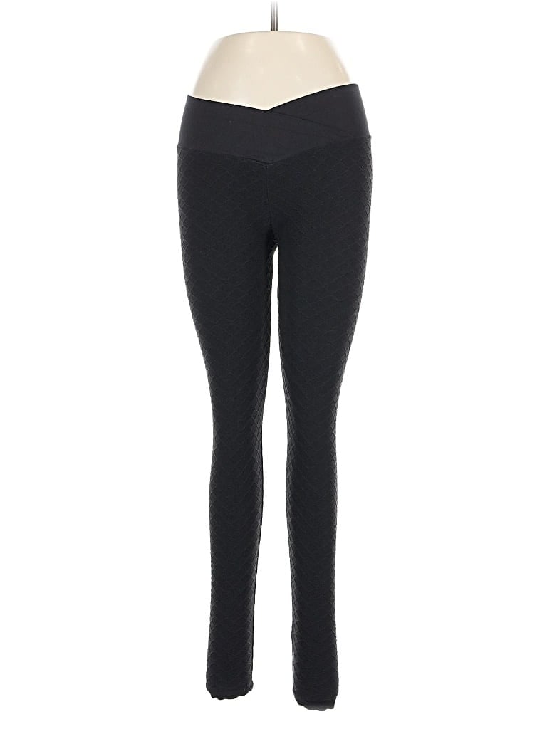 Pre-owned Assorted Brands Active Pants In Black