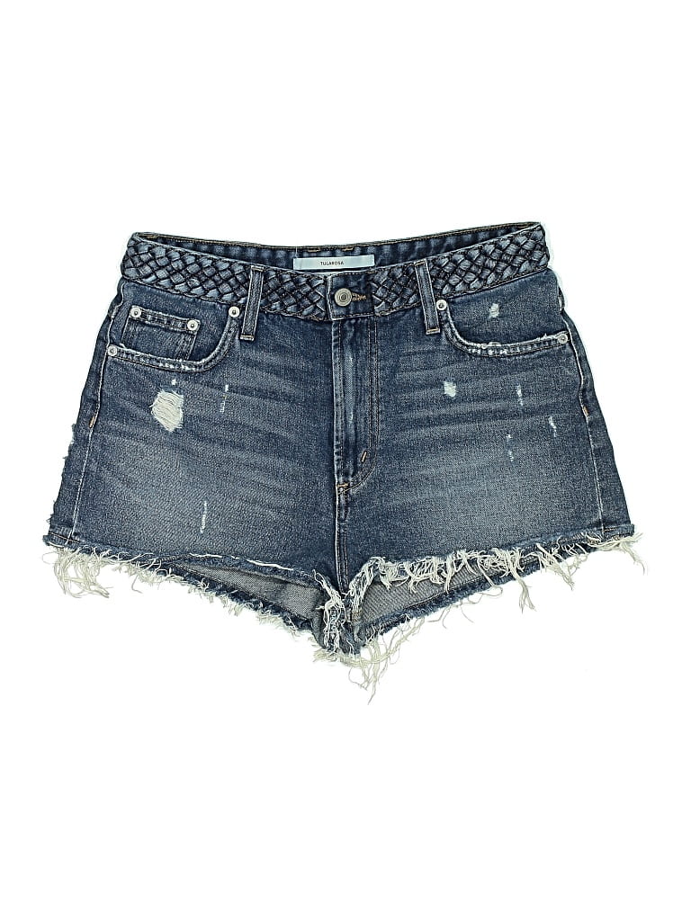 Pre-owned Tularosa Denim Shorts In Blue