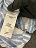Splendid Stripes Blue 3/4 Sleeve Button-Down Shirt Size M - photo 8