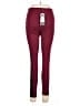 Lyssé Color Block Burgundy Active Pants Size L - photo 2