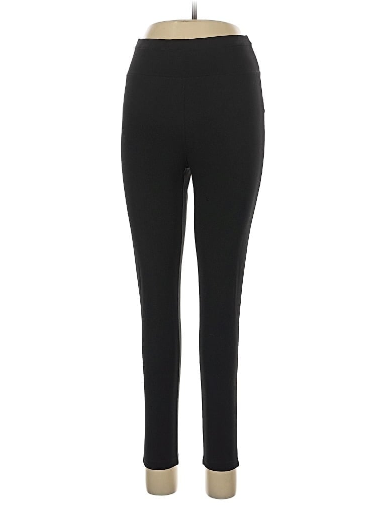 Pre-owned Pop Fit Active Pants In Black