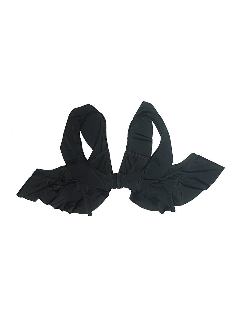 UNBRANDED Pre-owned Swimsuit Top Black Swimwear