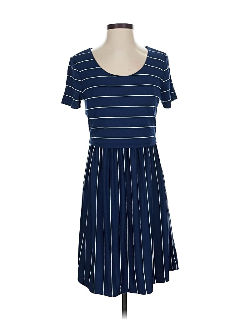 Pre-owned Unbranded Casual Dress In Blue