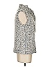 Dylan 100% Polyester Gray Vest Size S - photo 4
