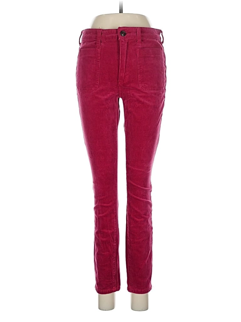 Pre-owned Pilcro By Anthropologie Casual Pants In Burgundy
