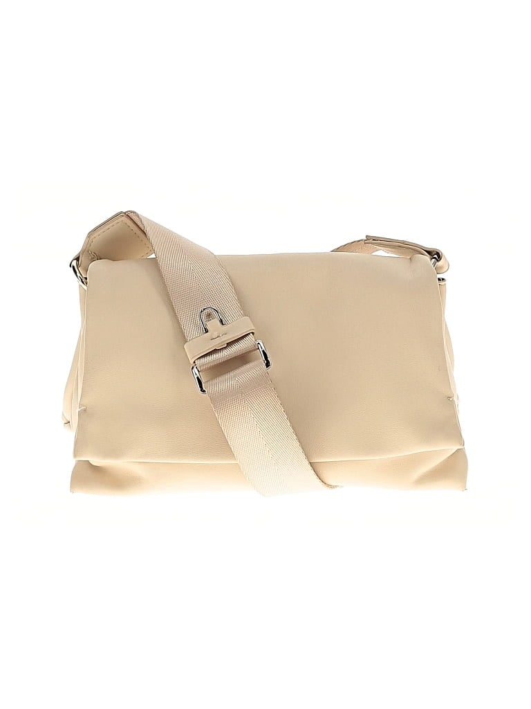 Pre-owned Mng Crossbody Bag In White