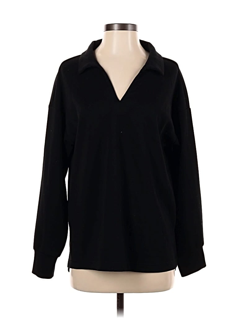 UNBRANDED Pre-owned Long Sleeve Blouse In Black