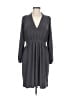 Marc Bouwer Solid Gray Cocktail Dress Size M - photo 1