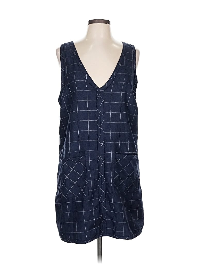 Pre-owned Le Lis Sleeveless Blouse In Blue