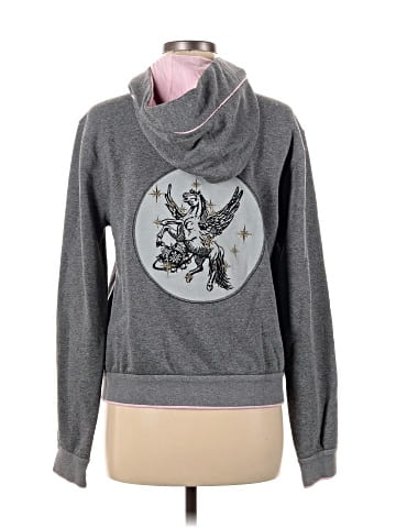 Mr & Mrs Italy Zip Up Hoodie (view 2)